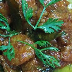 Prawns dry masala A picture of Prawns dry masala.