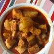 Tiras de Canana con patatas