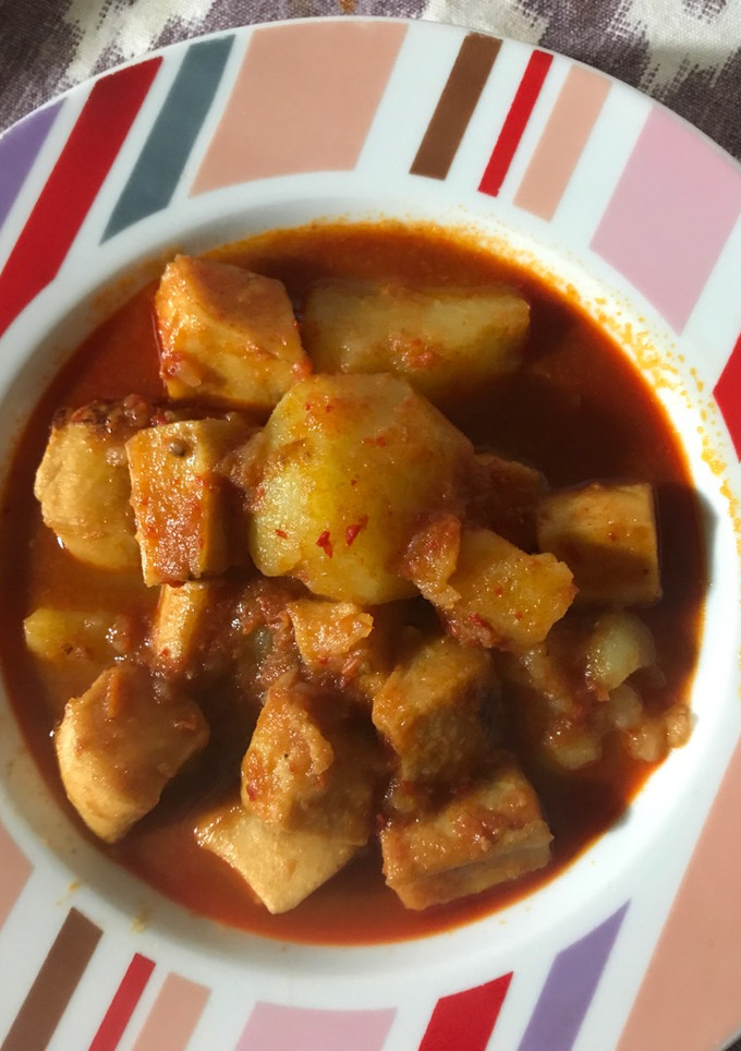 Una foto de Tiras de Canana con patatas