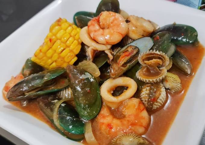 Resep Seafood Saus Padang Oleh Its Aiu Cookpad