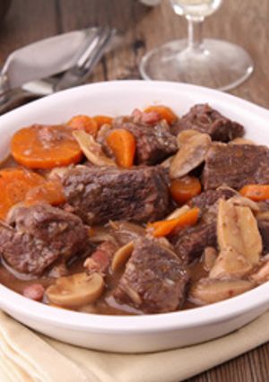 صورة لوصفة طريقة عمل اللحمة مع الفطر التركية
