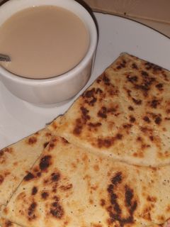 صورة لوصفة كسرة الفرينة (طحين) للقهوة