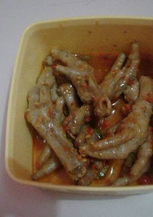 Foto resep Seblak ceker rawit