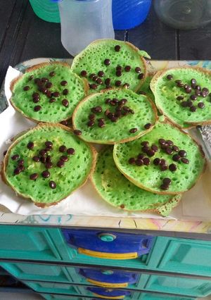 Foto resep Martabak pandan mini
