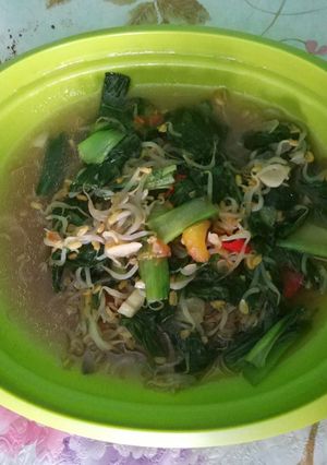 Foto resep Cah tauge sawi hijau