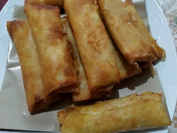 Cara Gampang Membuat Lumpia isi rebung &amp;amp; wortel Istimewa