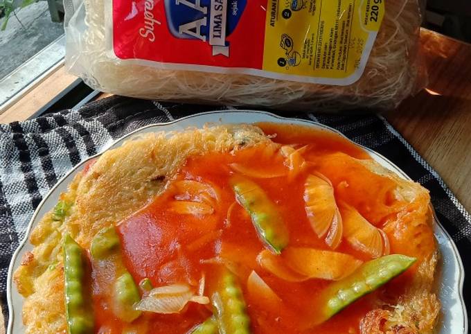 Cara bikin Fu Yung Hai Bihun Cara bikin Fu Yung Hai Bihun