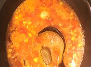 A picture of tin fish curry