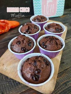 Foto resep Banana Choco Muffin
