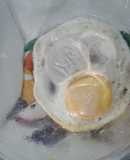 Huevo frito al microondas