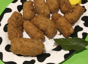 Una foto de Croquetas de Matambre de Cochinillo A mi Manera