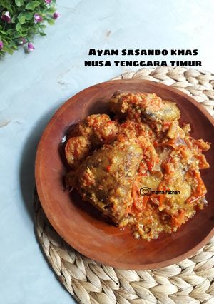 Foto resep Ayam sasando khas nusa tenggara timur