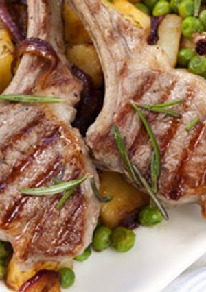 A picture of Grilled Lamb Chops.