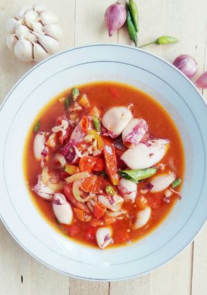 Foto resep Cumi Saus Asam Manis