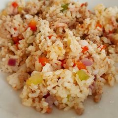 A picture of Dirty rice.