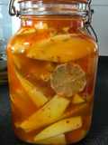 Spicy Green raw mango pickle