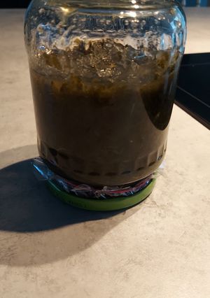 Csalánlekvár (dzsemm) recept fotója