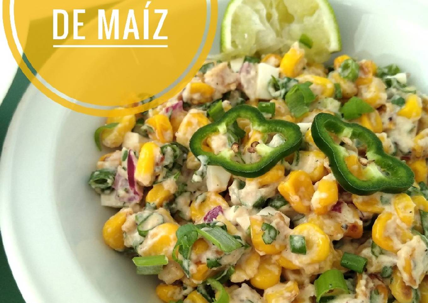 Ensalada de maíz