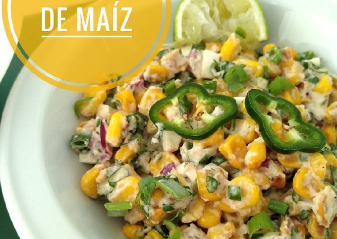 Ensalada de maíz Receta de ? La Cocinera Novata - Cookpad