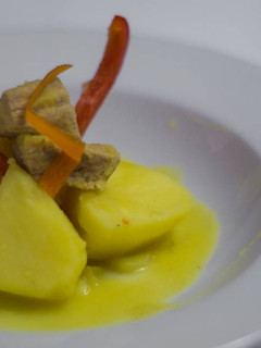 Una foto de Guisado de patatas con magro