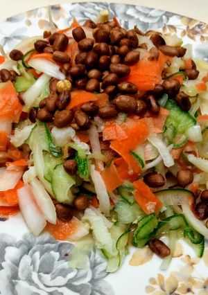 Hình của món Gỏi sách bò.
