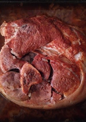 Sertéslapocka komótosan sütve recept fotója