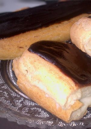 صورة لوصفة طريقة عمل اصابع الاكلير