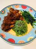Sichuan-Style Braised Pork Ribs with Shirataki Noodles (Keto)