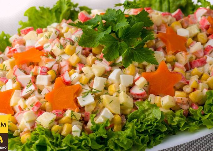 Новогодние салаты 2024 — 40 рецептов самых вкусных и красивых салатов на Новый Год