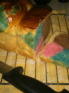 Foto resep Roti tawar 3 warna