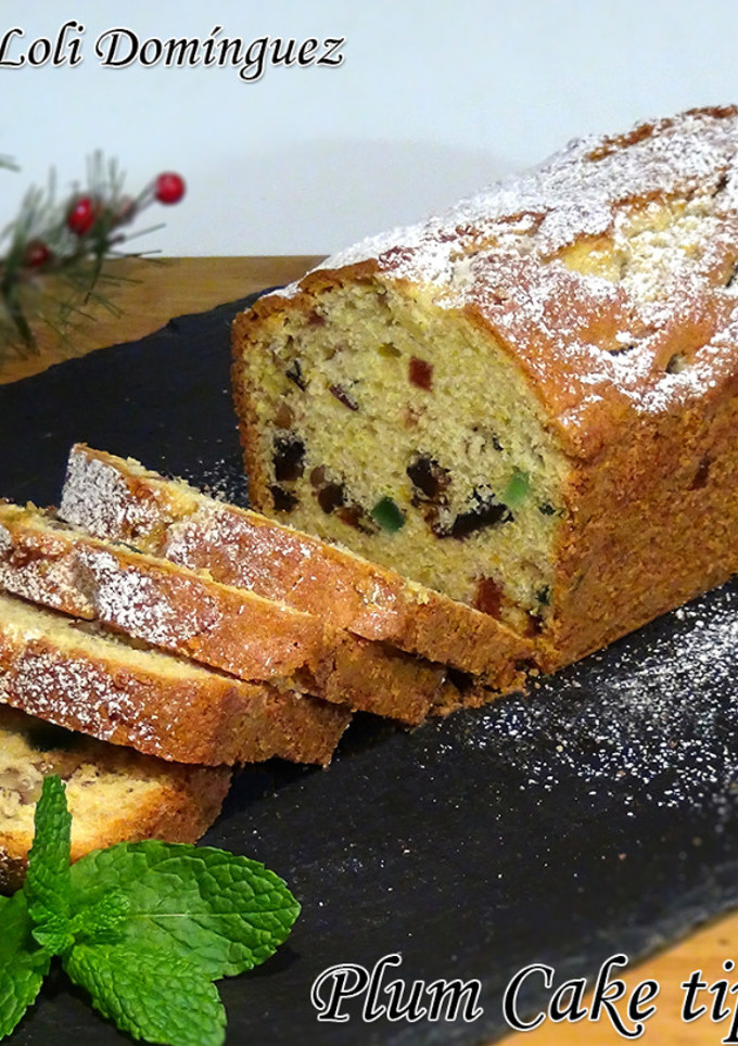 Una foto de Plum Cake tipo inglés