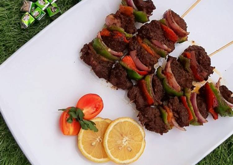 Steps to Make Super Quick Homemade Beef skewers