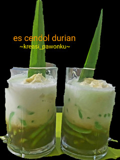 Foto resep Es Cendol Durian
