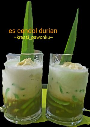 Foto resep Es Cendol Durian