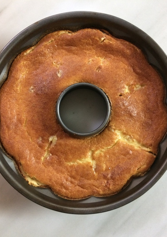 Una foto de Bizcocho de flan (¡bizcocho por arriba y flan por abajo!)
