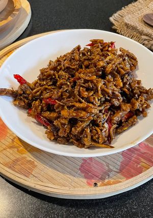 Foto resep Teri Kacang Karamel