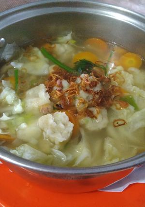 Foto resep Sop Bakso Ikan