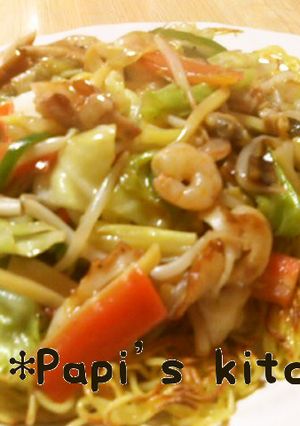 A picture of Sara Udon with a Touch of Oyster Sauce for Extra Flavor.