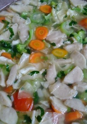 Foto resep Sop Bakso Aneka Sayur
