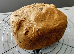 Foto principal de Pan de calabaza en panificadora