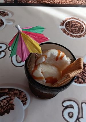 O poză a rețetei Înghețată cu aromă de frișcă.