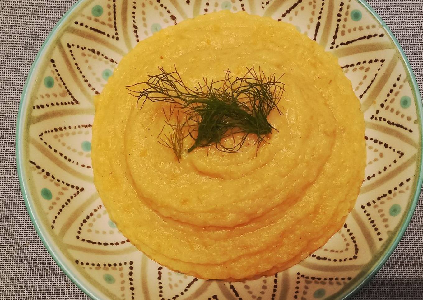 Purée de pommes de terre, carottes, fenouil