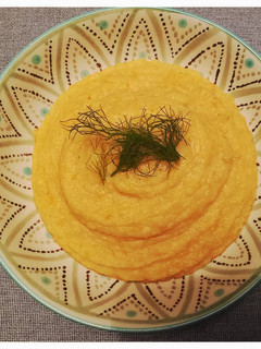 A picture of Purée de pommes de terre, carottes, fenouil.