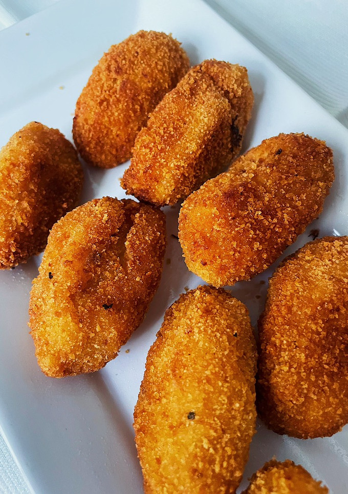 Una foto de Croquetas de zanahoria 🥕