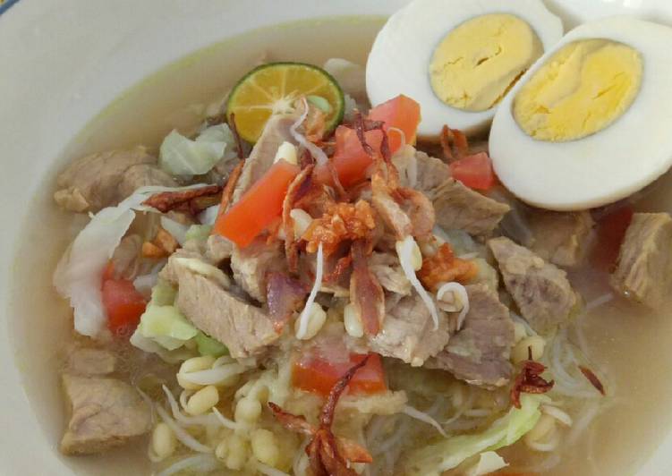 Resep Soto Daging Bening Anti Gagal
