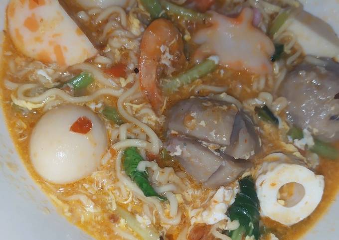 Resep Seblak Mie Komplit Oleh Nur Maa Cookpad