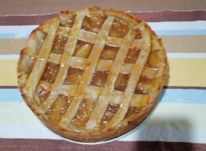 Una foto de Rico kuchen de manzana