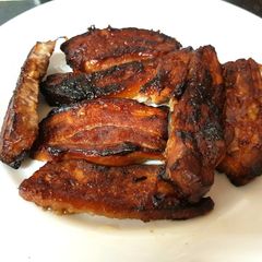 A picture of My Oyster Sauce Belly Pork. 😀.