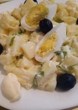 صورة لوصفة سلطة البطاطا الصيفية 🍛