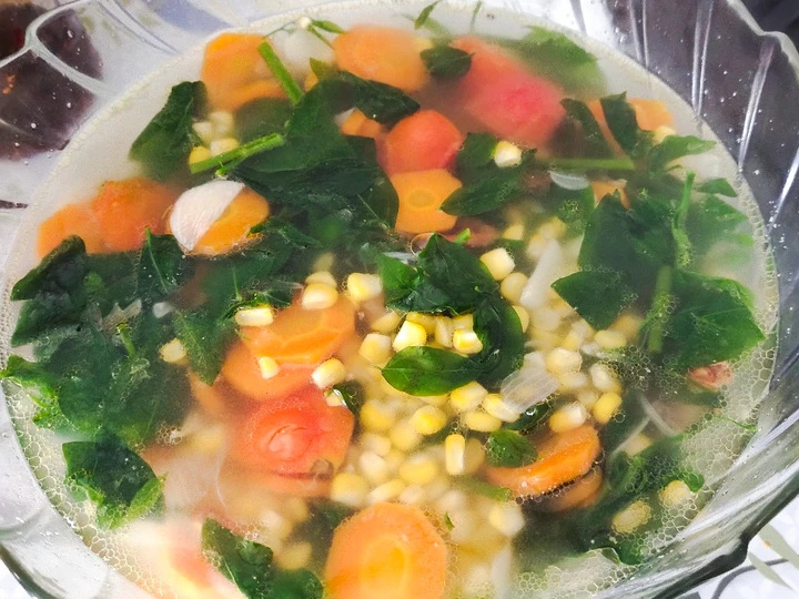 Cara Sederhana Membikin Resep  Sayur bening daun katu yang Bikin Ngiler, Lezat